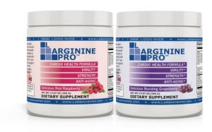 Etiqueta frontal de L-ARGININE PRO polvo