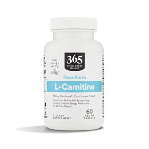 Version 1.0.0 Botella de L-Carnitina 500 mg 365 by Whole Foods Market