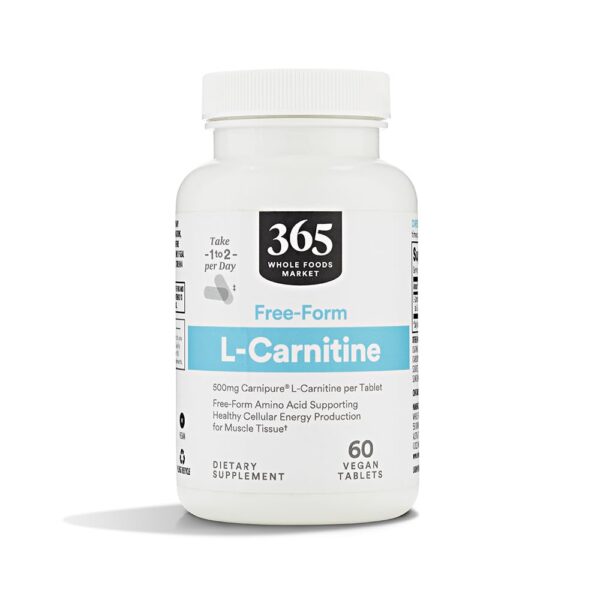Version 1.0.0 Botella de L-Carnitina 500 mg 365 by Whole Foods Market