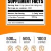 Porción de 500 mg de L-Carnitine Fumarate