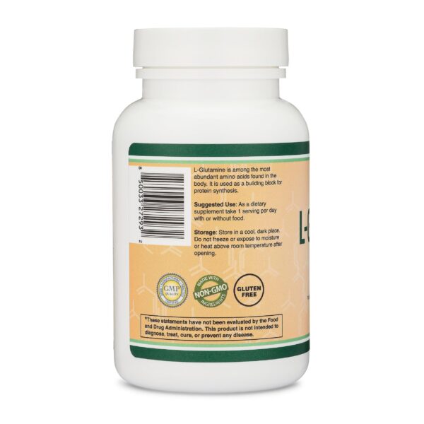 Cápsulas de L-Glutamina sin rellenos