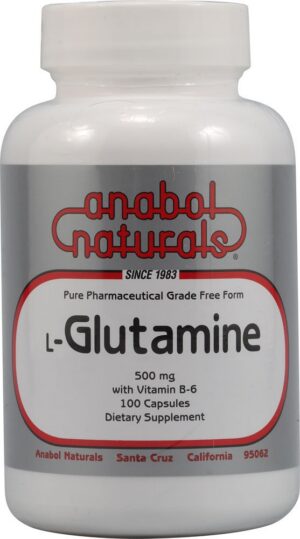 Frasco de L-Glutamine 100 cápsulas