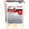 Version 1.0.0 L-Glutamine polvo puro 100 g frente del envase
