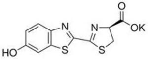 L-Luciferin potasio 25 mg, frasco de laboratorio