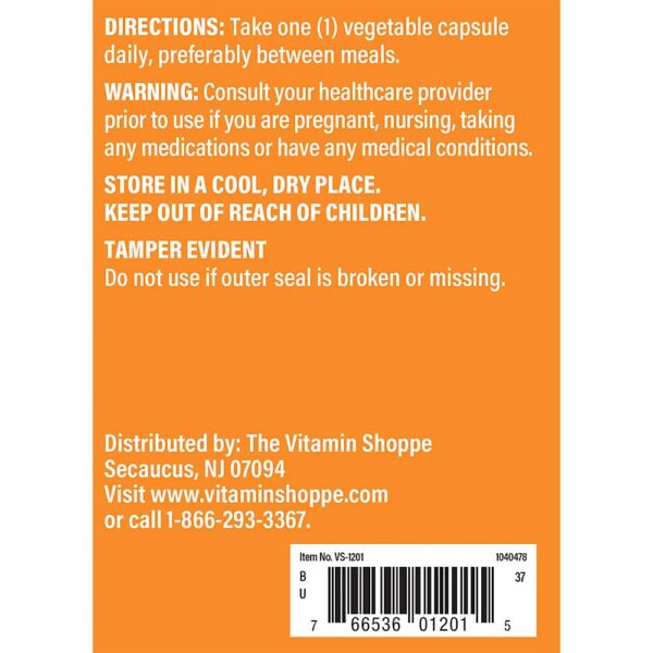 Frasco de cápsulas L-Lysine con etiqueta