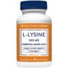 Botella de L-Lysine 500 mg The Vitamin Shoppe