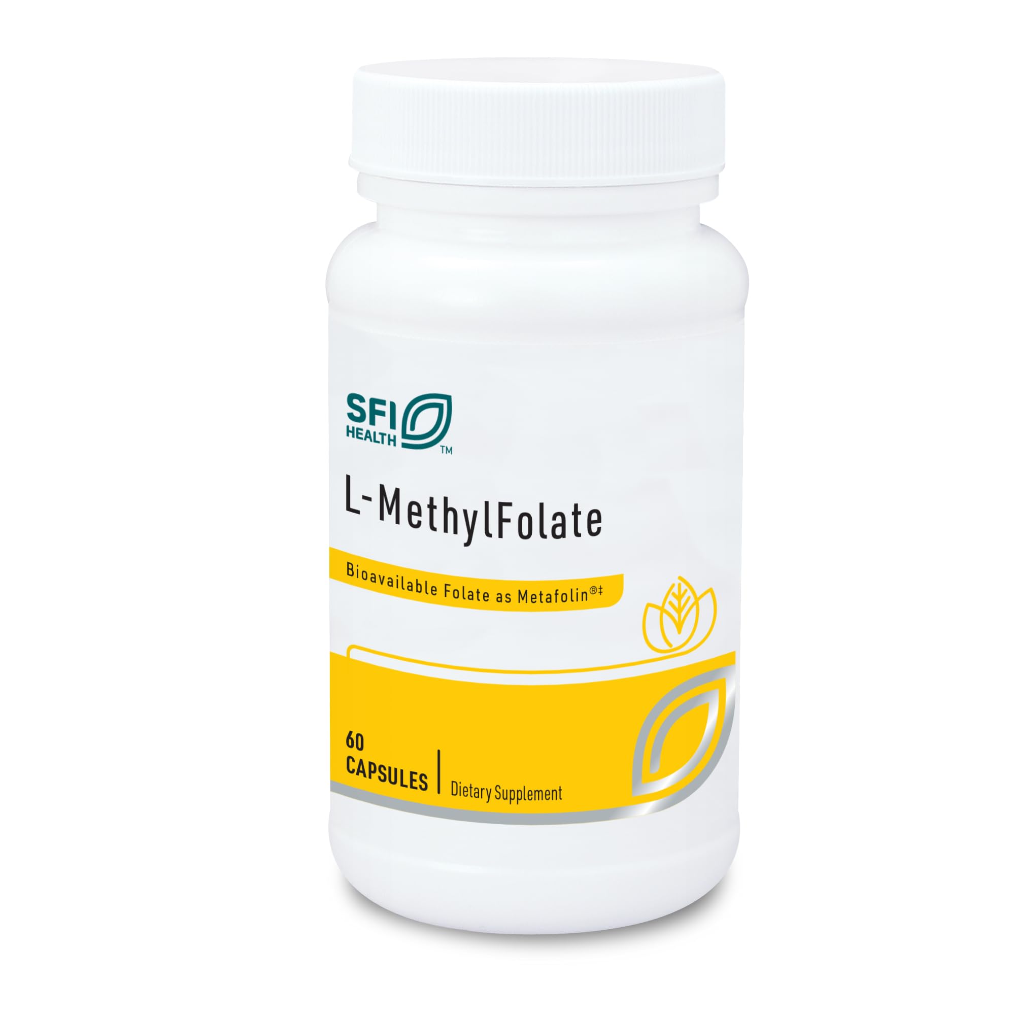 Klaire Labs L-Methylfolate, 1000 mcg