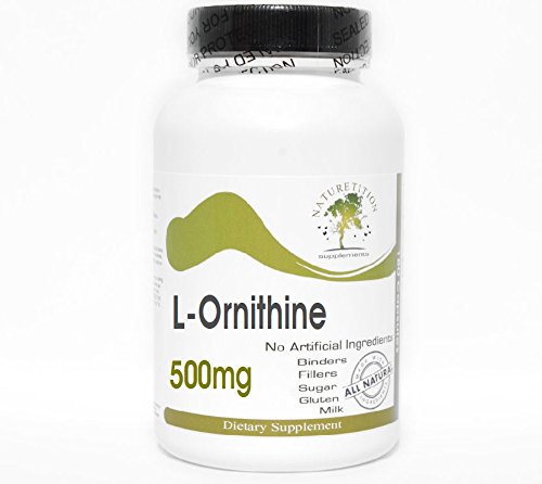 L-ornitina 500 mg cápsulas frasco