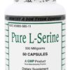 L-Serine cápsulas close-up