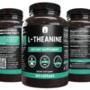 Cápsulas L-Theanine apiladas de PURE ORIGINAL INGREDIENTS