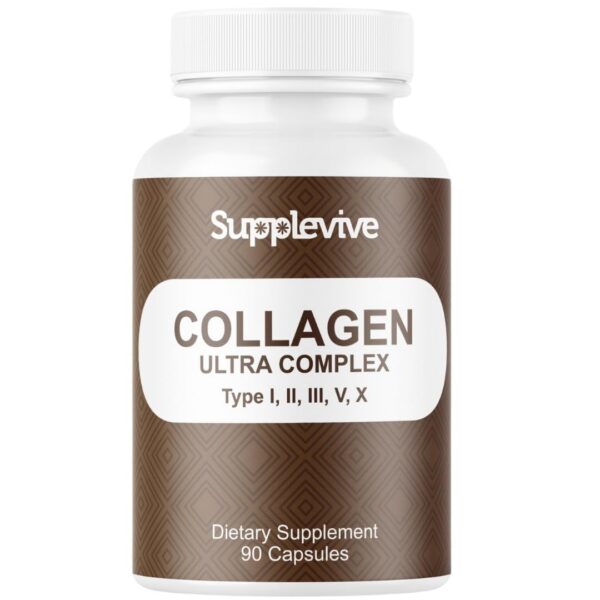 Etiqueta del suplemento Supplevive Colágeno Ultra Complex