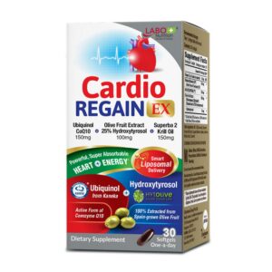 Frente de la botella CardioREGAIN EX