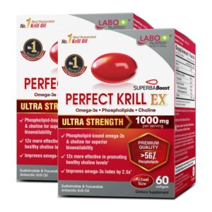 Frasco de LABO Krill EX front label