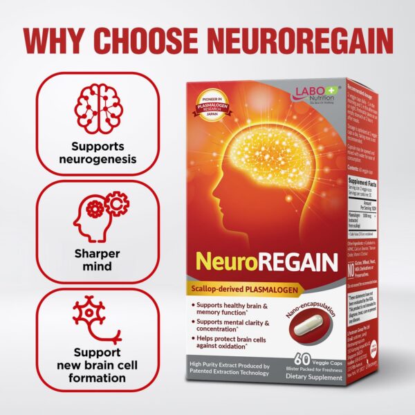 Version 1.0.0 Etiqueta y logo LABO NeuroREGAIN