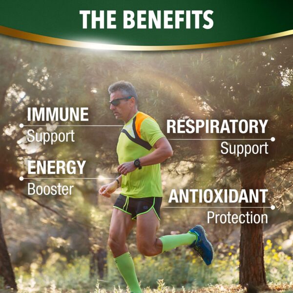 Contenedor abierto mostrando cápsulas de laboratorio Cordyceps Ultra