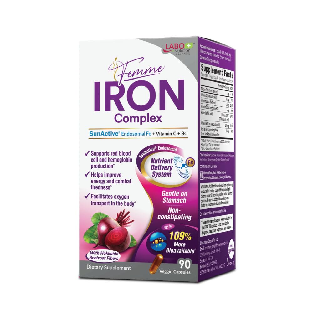 Iron, 15 mg