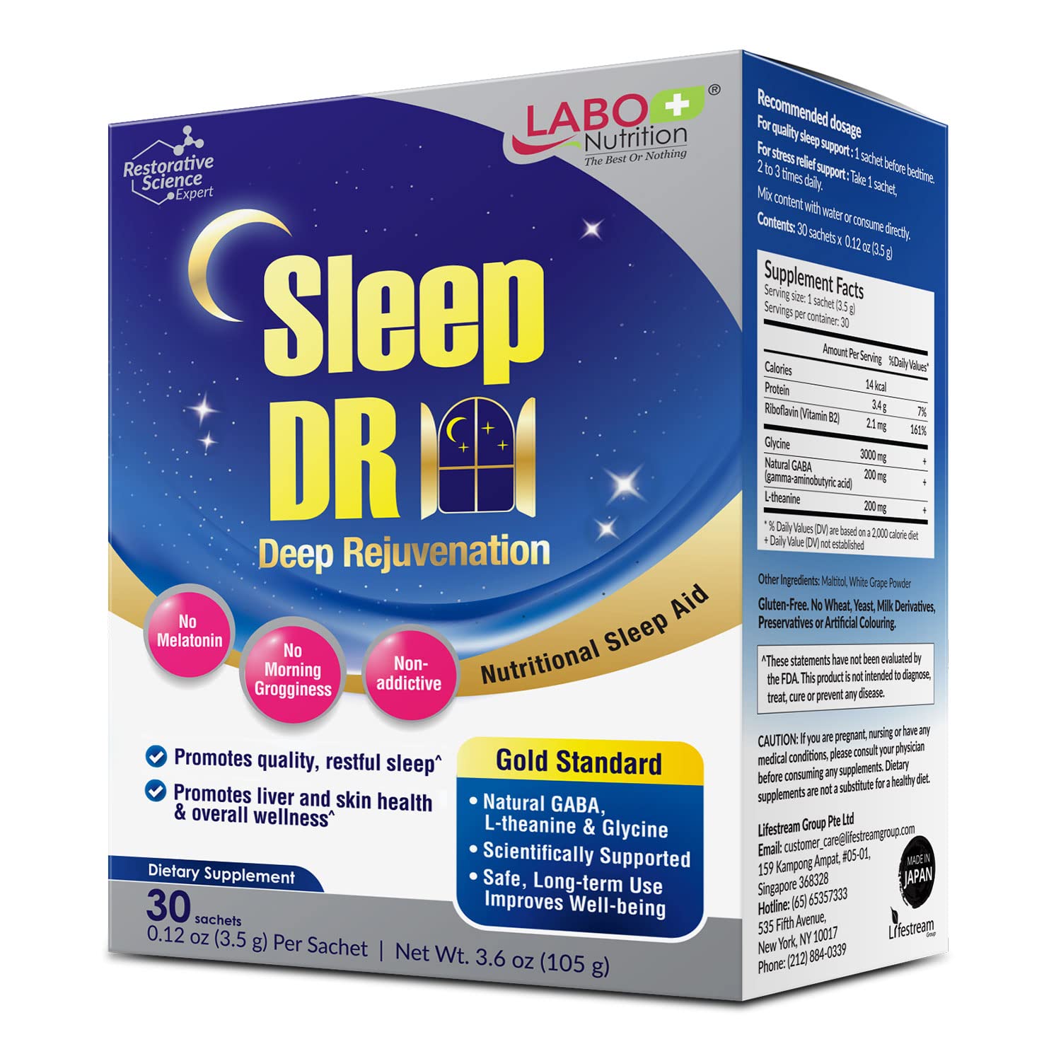 LABO Nutrition Sleep DR