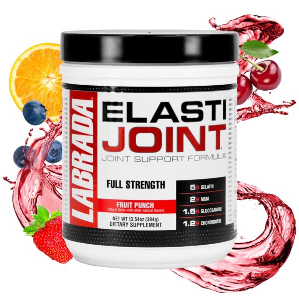Labrada Elastijoint etiqueta glucosamina polvo