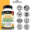 Lado del envase prebióticos BioSchwartz 60 cápsulas