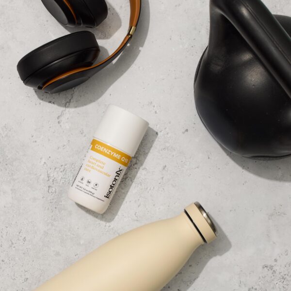 Version 1.0.0 Vista lateral del envase CoQ10 Isotonix