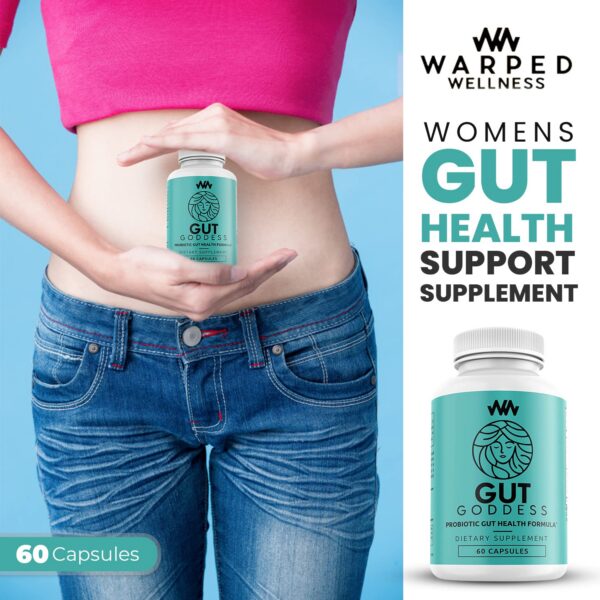 Version 1.0.0 Etiqueta lateral de Gut Goddess