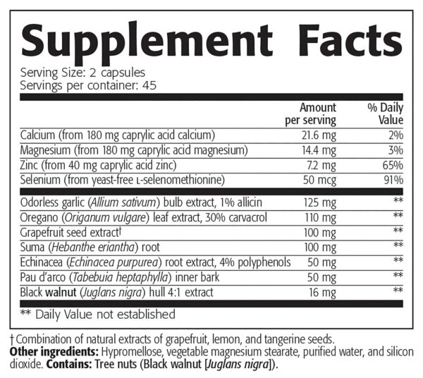 New Roots suplemento cápsulas vista lateral