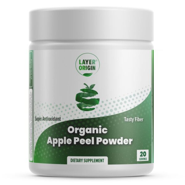 Layer Origin polvo orgánico cáscara de manzana 20 porciones