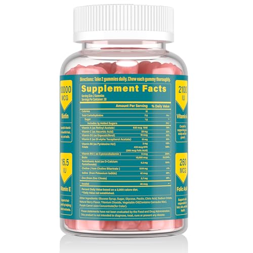 Lazpowfi vitaminas para uñas y piel