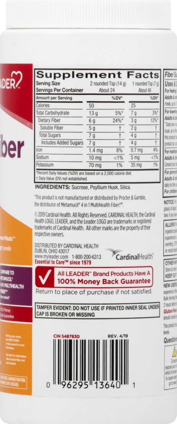 Leader psyllium para regular digestión natural