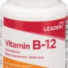 Vitamina B-12 3000 mcg Leader botella 60 tabletas