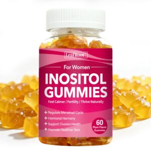 Version 1.0.0 Frente de caja Leafroot Inositol Gummies