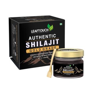 Version 1.0.0 Shilajit resina oro LEAFTOUCH