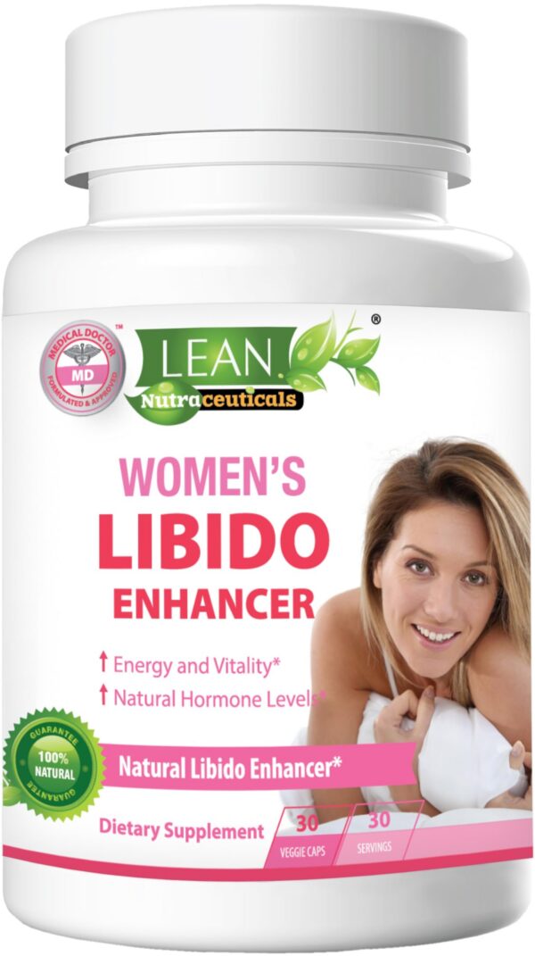 Version 1.0.0 LEAN Nutraceuticals potenciador libido femenino caja frontal