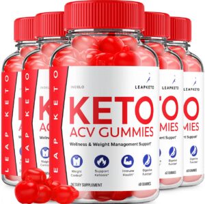 Leap Keto ACV gomitas suplemento pérdida de peso paquete 5