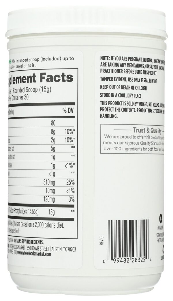 Gránulos de lecitina en envase de 15.9 oz