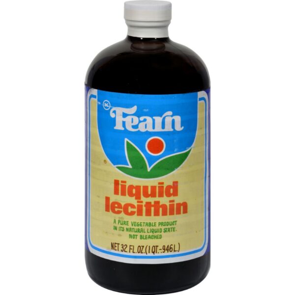 Frasco de Lecitina líquida Fearns Fearn 32 oz