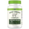 Etiqueta Beef Organ Complex en el envase