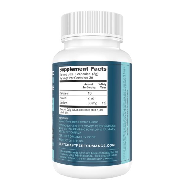 Cápsula individual mostrada sobre fondo