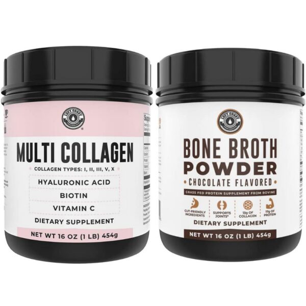 Left Coast Performance polvo de caldo de hueso chocolate