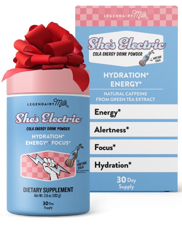 Frente de la botella Legendairy Milk She's Electric Cola