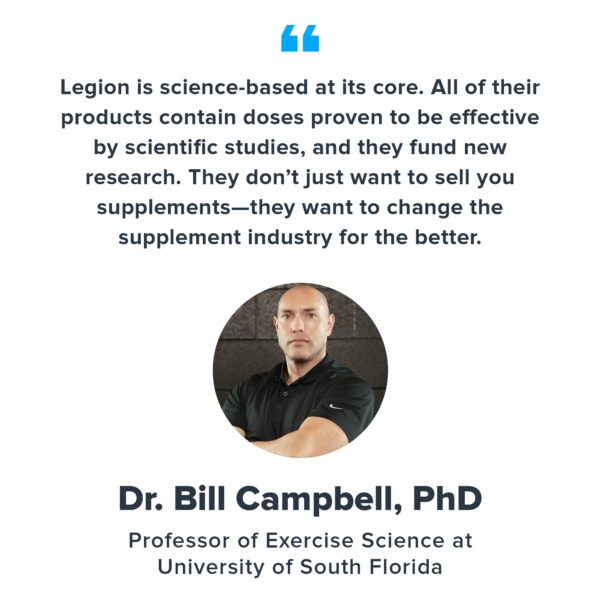 Version 1.0.0 LEGION Vitality frasco 30 porciones