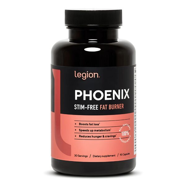 Legion Phoenix Fat Burner Bottle Front Label