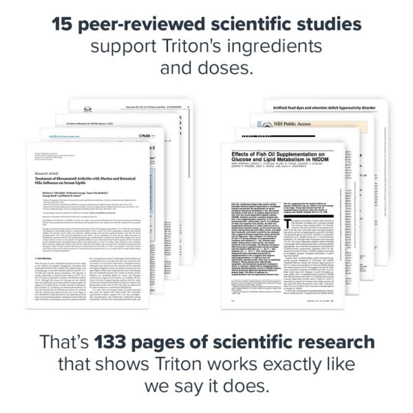 Frasco de plástico con cápsulas