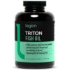 Frontal del envase Legion Triton Fish Oil Capsules