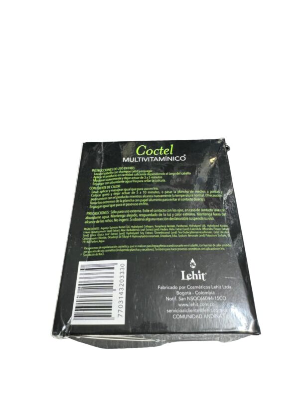Lehit cóctel multivitamínico natural para nutrición capilar y cutánea