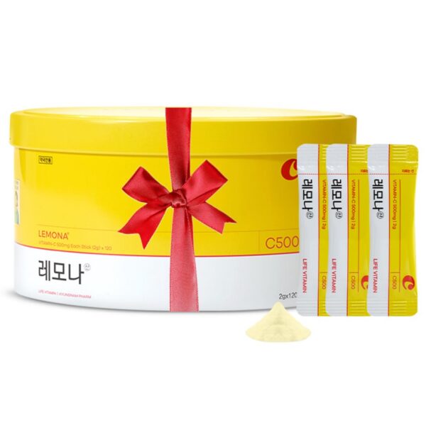 LEMONA vitamina c 120 sobres sabor limón suplemento inmune