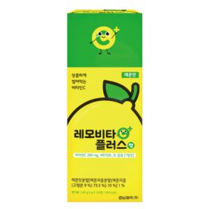 Frontal de LemoVita C Plus sabor limón