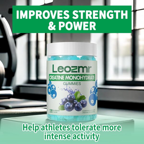 Version 1.0.0 Gomitas de creatina monohidratada sabor arándano