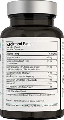 LES Labs botella suplemento para función muscular y movilidad