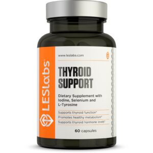 LES Labs Thyroid Support etiqueta frontal